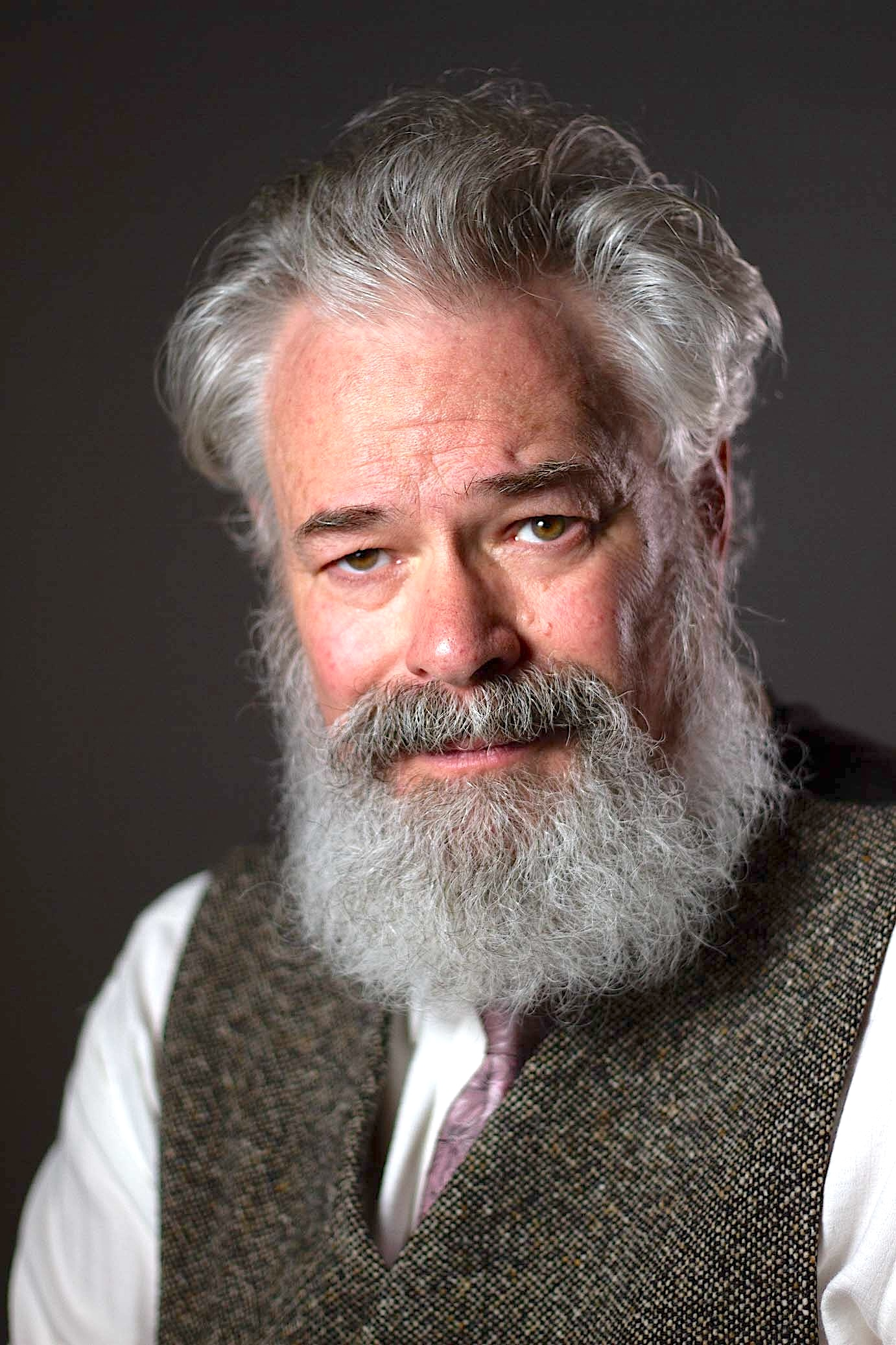 John Dugaw B&W headshot trimmed beard