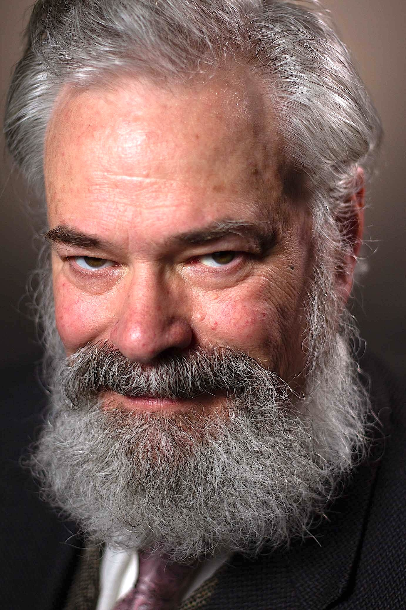 John Dugaw B&W headshot trimmed beard