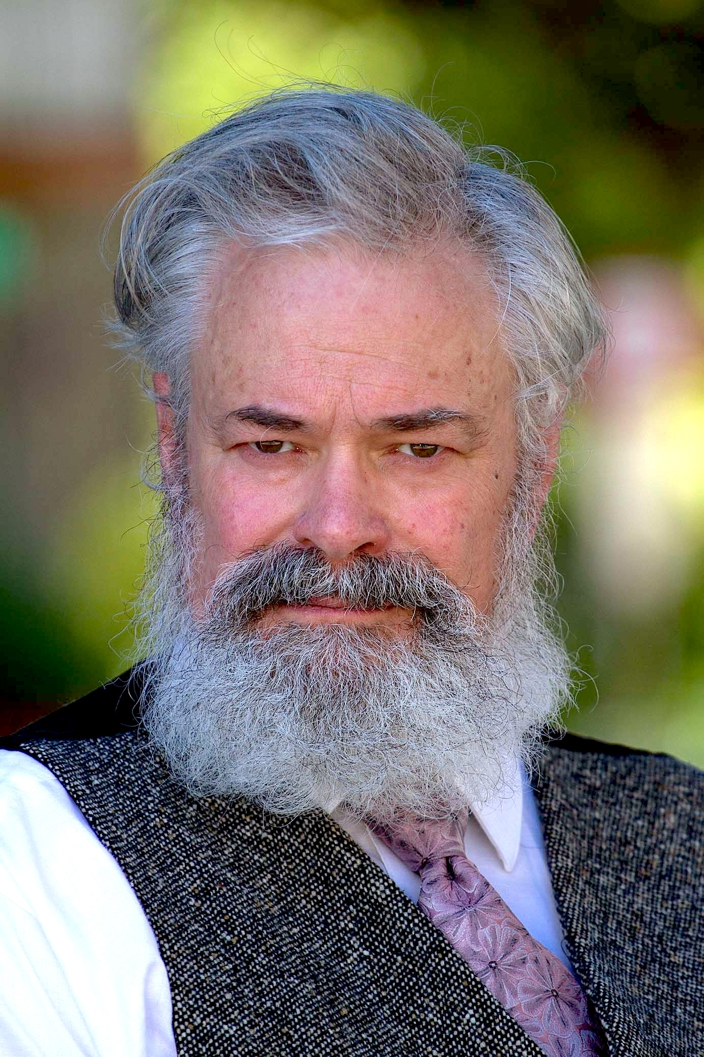 John Dugaw B&W headshot trimmed beard